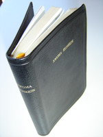 Fante Bible / Black Leather Bound, with Golden edges and thumb index 57TI