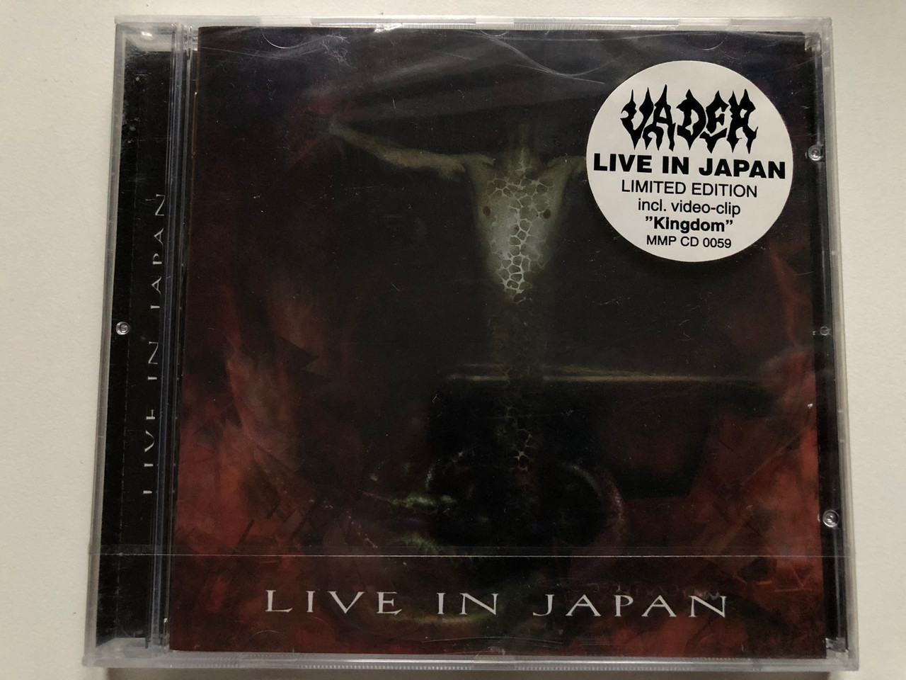 Vader live in japan limited edition incl video clip kingdom