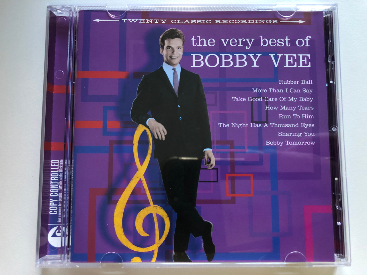 The Very Best Of Bobby Vee / Rubber Ball; More Than I Can Say; Take