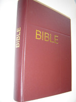Czech Bible Ecumenical Translation Burgundy Cover with Cross Large Print, Large Format 073 / Bible Pismo Svate Stareho A Noveho Zakona