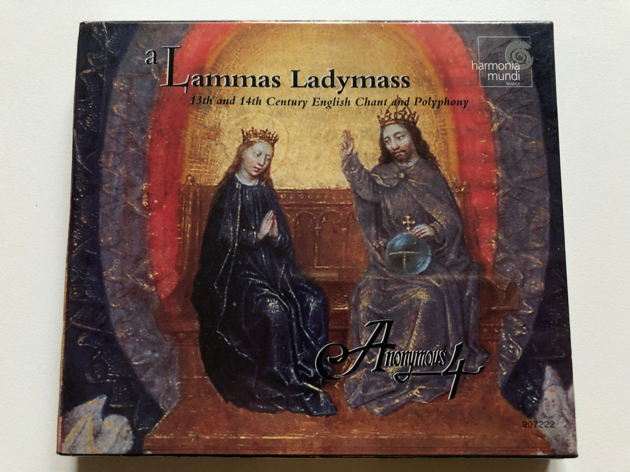 A Lammas Ladymass - Anonymous 4 / 13th and 14th Century English Chant and  Polyphony / Harmonia Mundi Audio CD / HMU 907222 - bibleinmylanguage