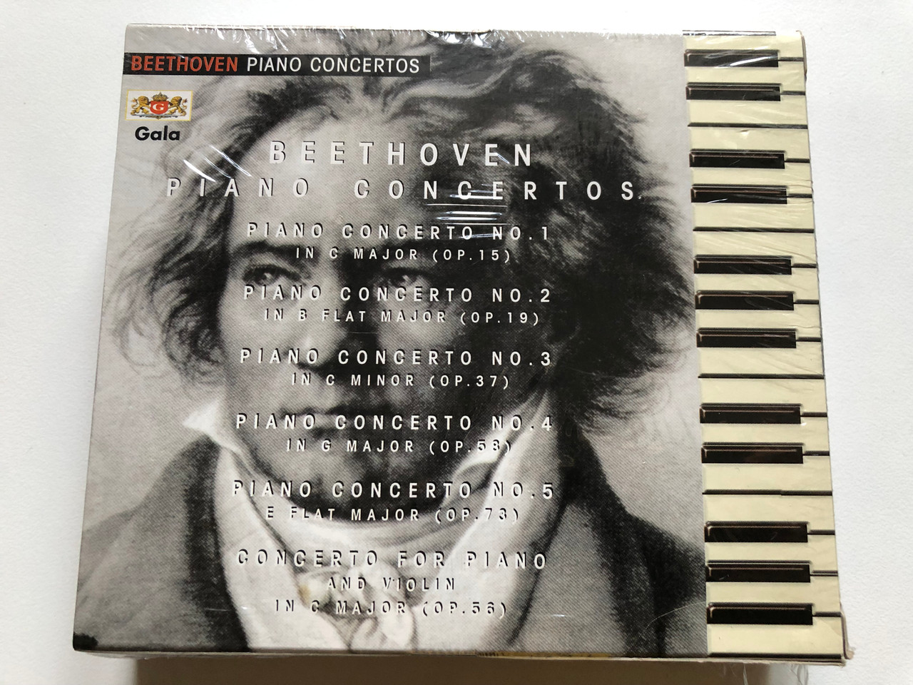 Beethoven - Piano Concertos - Piano Concerto No. 1 In C Major (Op. 15), Piano  Concerto No. 2