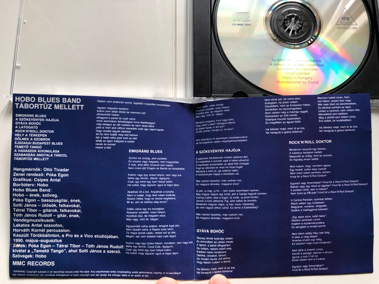 HBB – Tábortűz Mellett / MMC Records Audio CD 1990 / CD MMC 9002 -  bibleinmylanguage