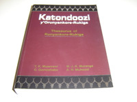 Katondoozi y'Orunyankore - Rukiga / Thesaurus of Runyankore - Rukiga Language