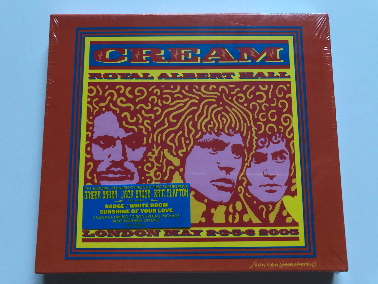 Cream – Royal Albert Hall London May 2-3-5-6 2005 / Reprise Records CD  Audio 2005 - bibleinmylanguage