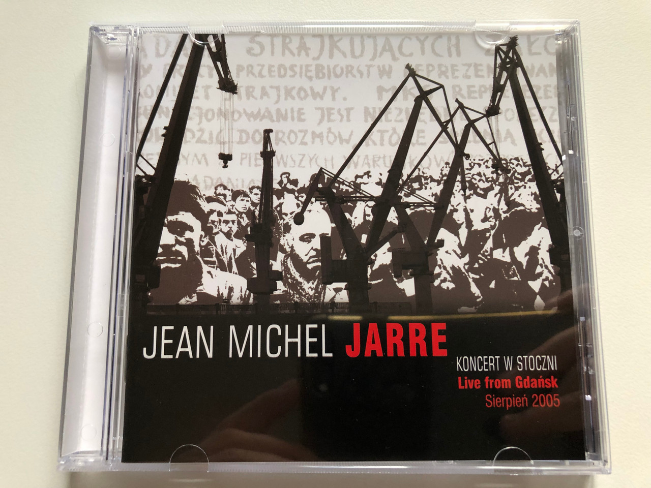 Jean Michel Jarre – Live From Gdańsk (Koncert W Stoczni) - Sierpien 2005 /  Warner Music France Audio CD 2005 / 2564627932 - bibleinmylanguage