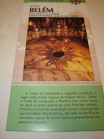 Judeia, Belem / Spanish Language Pamphlet about the Birthplace of Jesus with details, map and Scripture