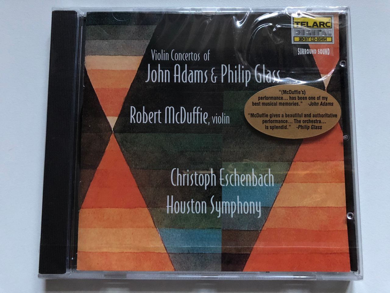 Violin Concertos of John Adams & Philip Glass Robert McDuffie (violin