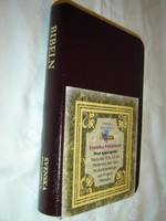 Swedish Bible / Burgundy Cover with Golden Edges / BIBELN - Den Heliga Skrift / Svenska Folkbibeln