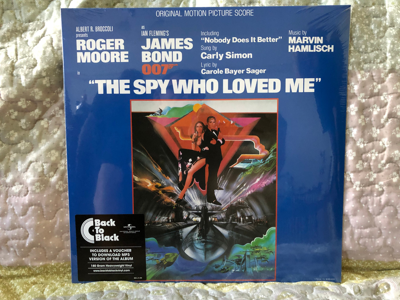 Albert R. Broccoli Presents Roger Moore in ''The Spy Who Loved Me'' as Ian