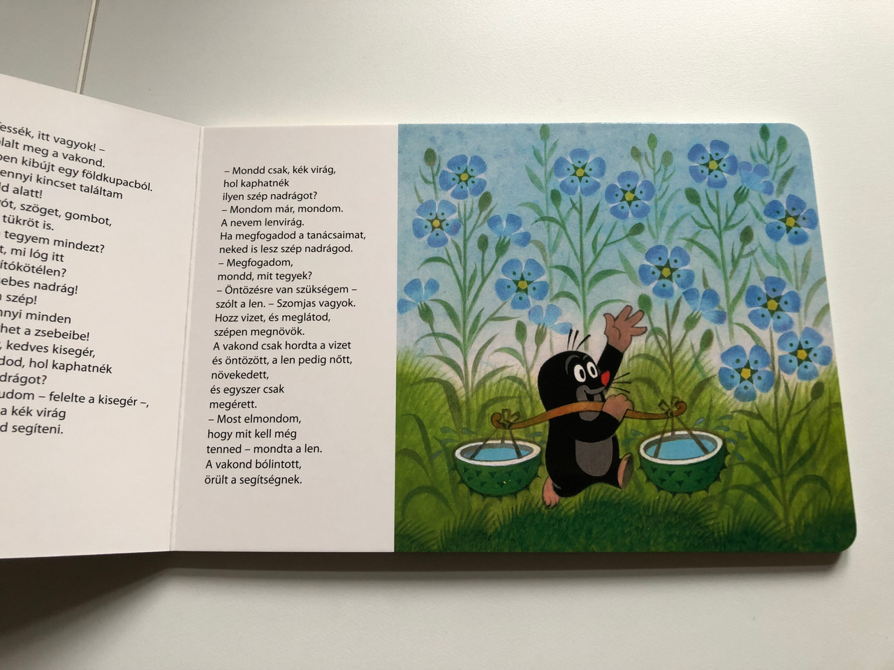 A kisvakond nadrágja by Zdenek Miler, Eduard Petiška / Little Mole and his  pants - hungarian board book / Hungarian edition of Krtek a kalhotky / Móra  könyvkiadó 2003 - bibleinmylanguage