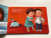 Jó reggelt, gyerekek! by Nemes Nagy Ágnes / Good morning kids! - Hungarian board book - Illustrated by Szalma Edit rajzaival / Móra könyvkiadó 2015 (9789631197662)