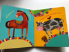 Kerekítő manó a tanyán - J. Kovács Judit válogatása / Móra könyvkiadó 2015 / Illustrated by Kállai Nagy Krisztina rajzaival / Hungarian board book - Animals on the farm (9789631199918)