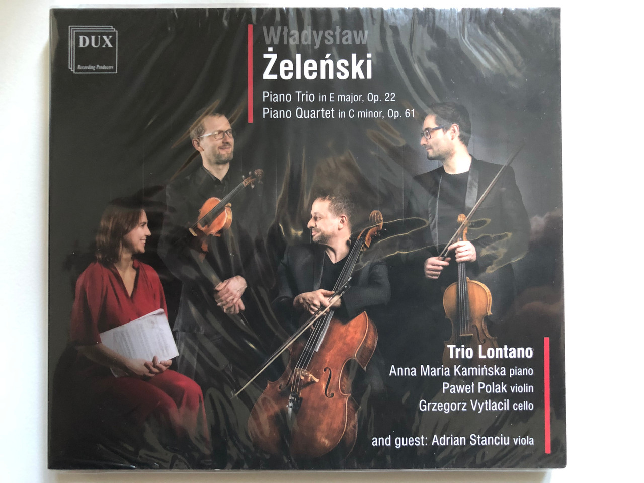 Wladyslaw Zelenski Piano Trio in E major, Op. 22; Piano Quartet in C