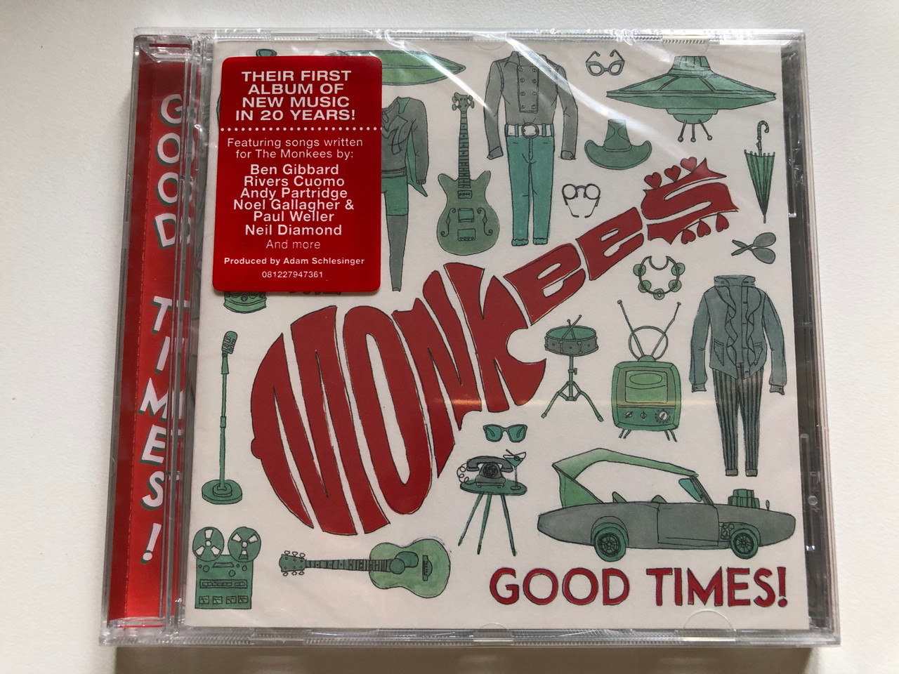The Monkees Good Times! / Their First Album Of New Music In 20 Years