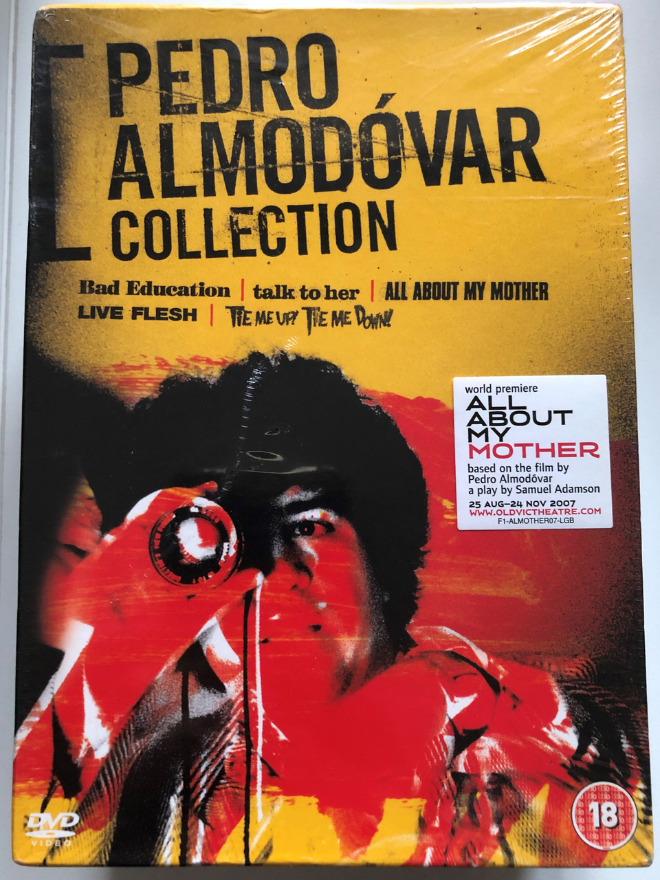 Pedro Almodovar Collection - Bad Education; Talk To Her; All About My  Mother; Live Flesh; Tie Me