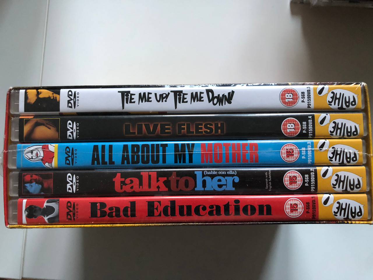 Pedro Almodovar Collection - Bad Education; Talk To Her; All About My  Mother; Live Flesh; Tie Me Up! Tie Me Down! / World Premiere 'All About My  Mother' based on the film