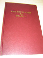 Estonian Large Print New Testament and Psalms / Uus Testament ja Psalmid