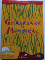 Gyerekdalok és mondókák DVD & CD Kétlemezes különleges kiadás / Hungarian children songs and rhymes / Studio Baestarts - Minimax (5999884694052)