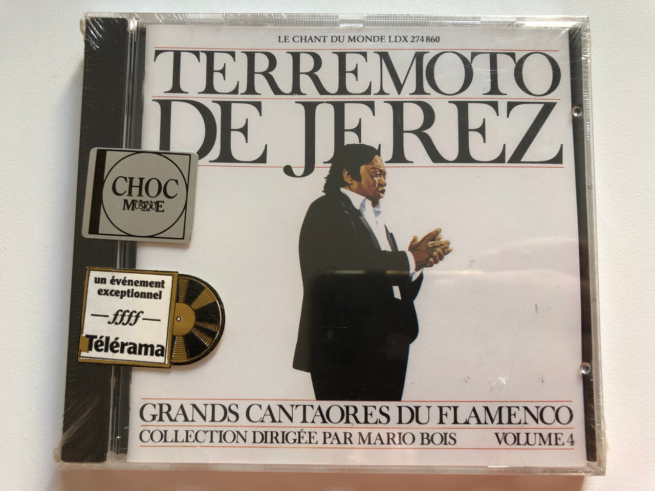Terremoto De Jerez – Grands Cantaores Du Flamenco - Volume 4 / Collection  Dirigee Par Mario Bois / Le Chant Du Monde Audio CD / LDX 274 860 -  bibleinmylanguage