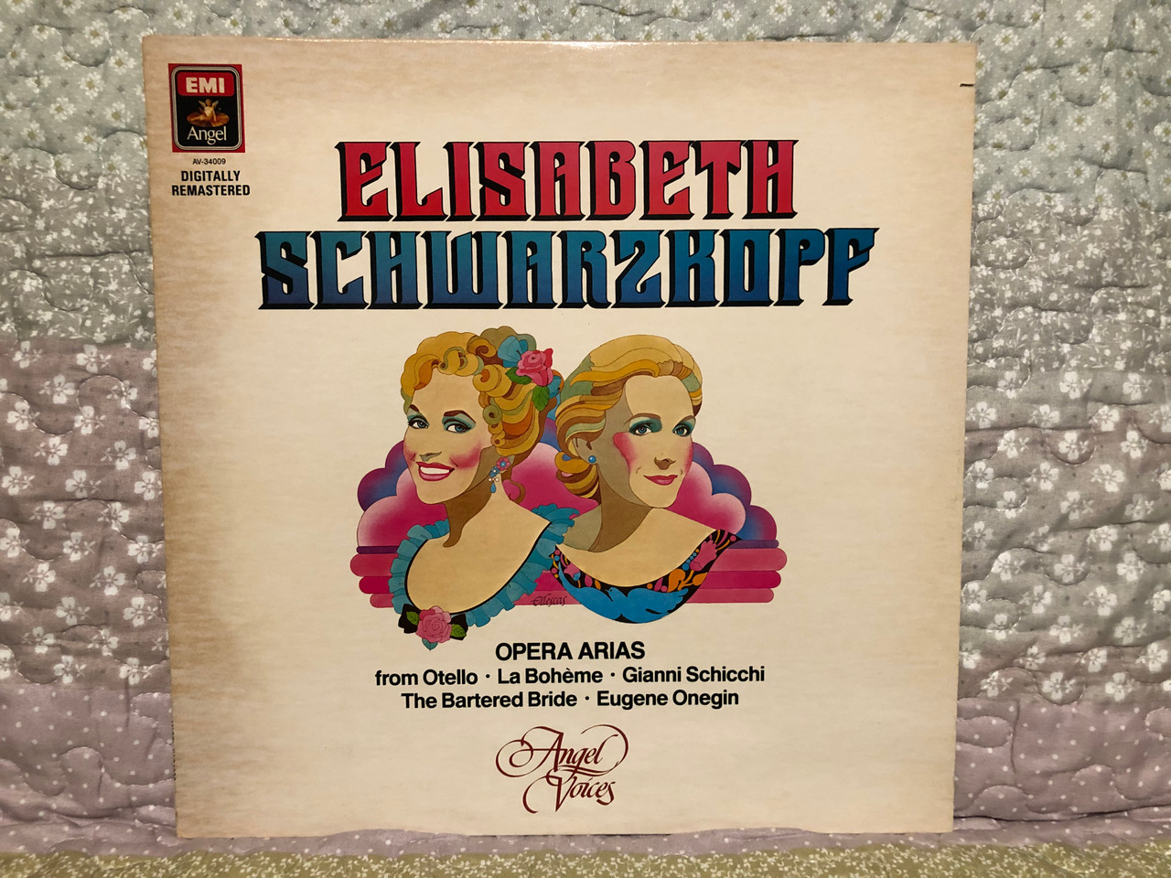 Elisabeth Schwarzkopf Opera Areas from Otello La Boheme The