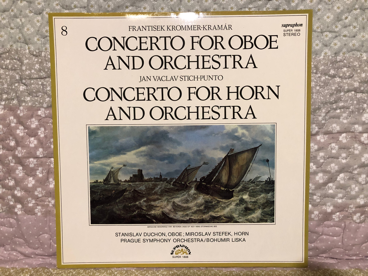 Frantisek KrommerKramár Concerto For Oboe And Orchestra, Jan Vaclav