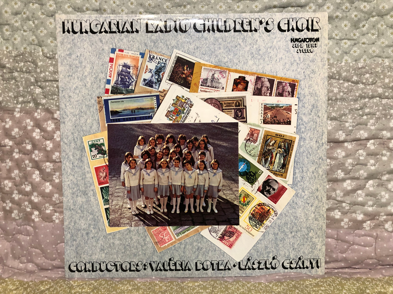 Hungarian Radio Children's Choir - Conductors: Valéria Botka, László Csányi  / Hungaroton LP Stereo 1980 / SLPX 12163 - bibleinmylanguage