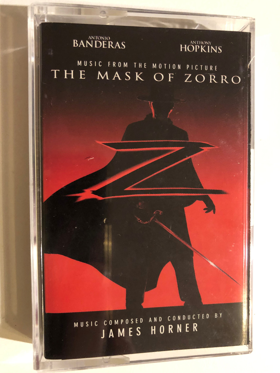 The Mask Of Zorro (Music From The Motion Picture) - Music Composed And  Conducted By James Horner / Antonio Banderas, Anthony Hopkins / Sony  Classical Audio Cassette 1998 / ST 60627 - bibleinmylanguage