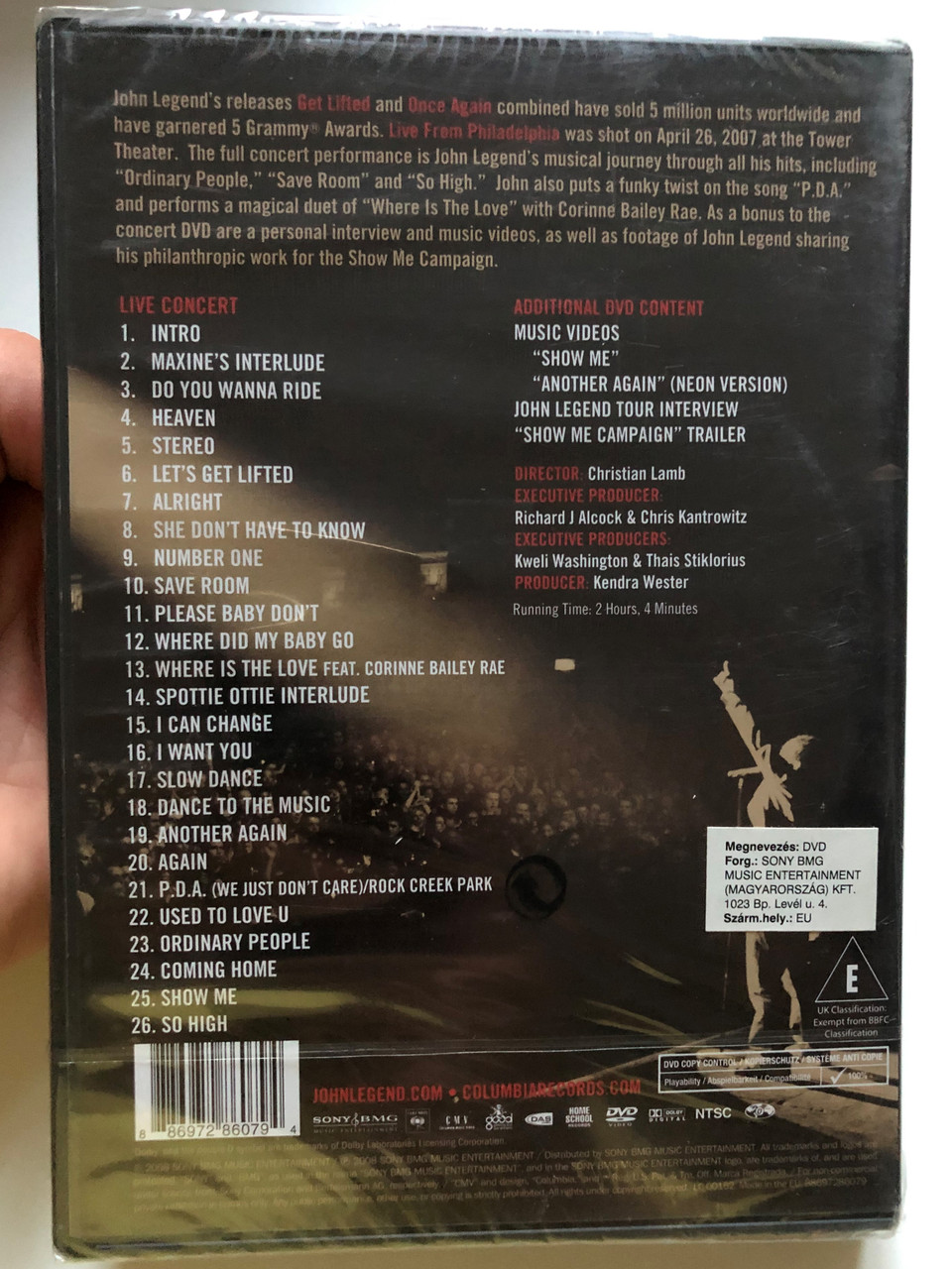 https://cdn10.bigcommerce.com/s-62bdpkt7pb/products/52489/images/266232/John_Legend_-_Live_From_Philadelphia_DVD_Full_Concert_Performance_Director_Christian_Lamb_-2085369477__95404.1676145775.1280.1280.JPG?c=2&_gl=1*12zcde1*_ga*MjAyOTE0ODY1OS4xNTkyNDY2ODc5*_ga_WS2VZYPC6G*MTY3NjE0MTU0Ny4yODIyLjEuMTY3NjE0NTc5Ni4yOC4wLjA.
