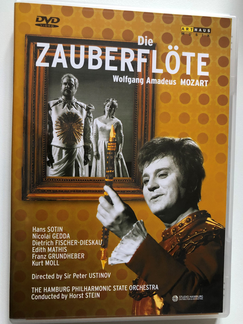 Mozart - Die Zauberflote - Wolfgang Amadeus / Actors: Nicolai Gedda,  Cristina Deutekom / DVD - bibleinmylanguage