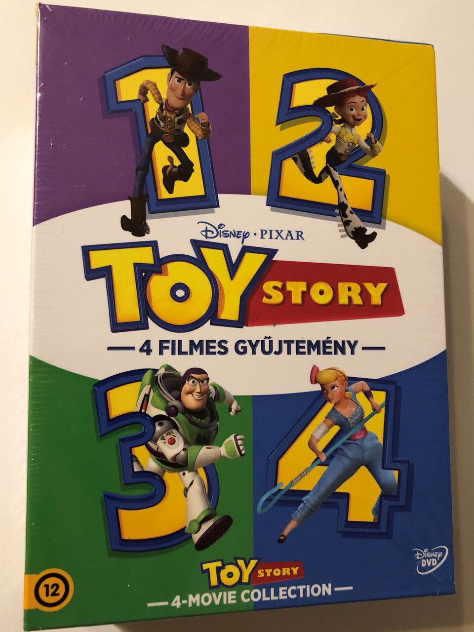 Toy Story 1-4. gyűjtemény / Josh Cooley - John Lasseter - Lee Unkrich / DVD  - bibleinmylanguage