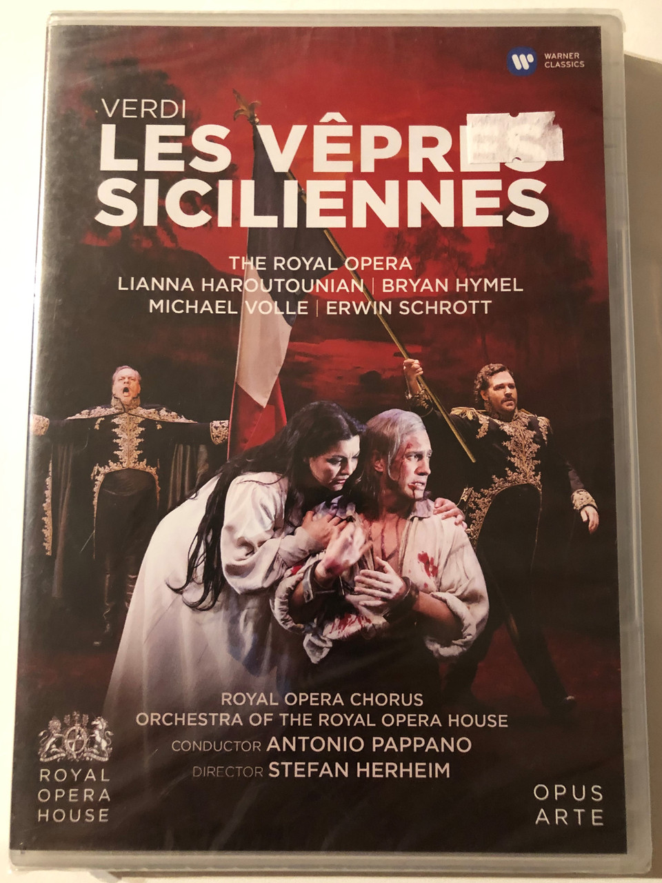 Verdi: Les Vepres Sicilienne: Lianna Haroutounian / Bryan Humel / Michael  Volle / Royal Opera House (Pappano) 2 DVD (2015) Stefan Herheim -  bibleinmylanguage