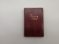 French Large Print Bible, Revised Segond, Colombe, Imitation Leather Burgundy