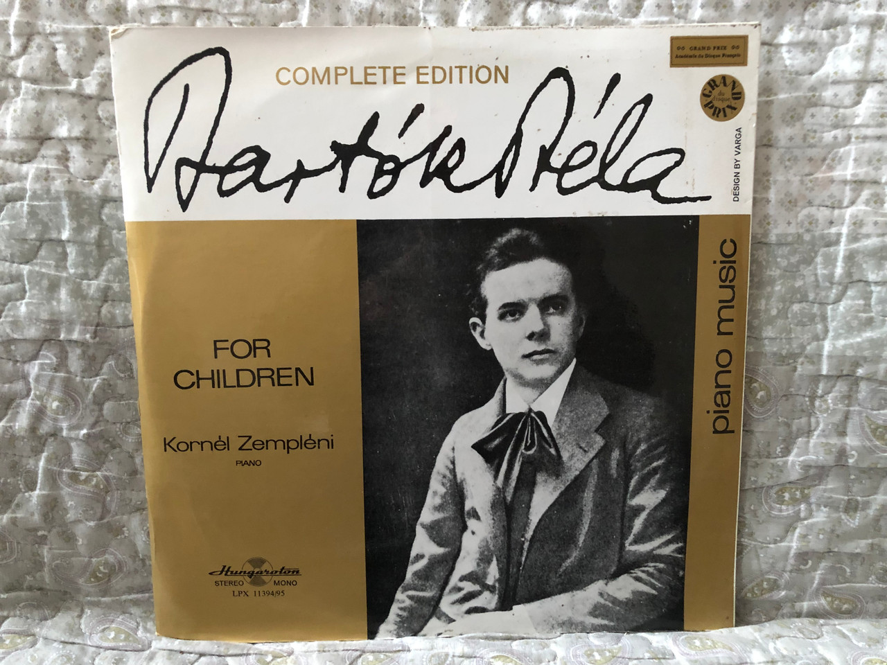 Bartók Béla: For Children - Kornél Zempléni (piano) / Bartók Béla Complete  Edition – Piano Music / Hungaroton 2x LP, Stereo, Mono / LPX 11394/95 -  bibleinmylanguage