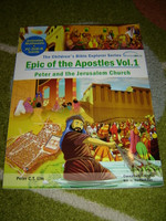 Epic of the Apostles - Vol. 1 Jesus - Peter and the Jerusalem Church  / Animated Multimedia PC DVD Inside
