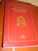 New American Bible - New Testament and Psalms / The Words of Jesus Printed in Red