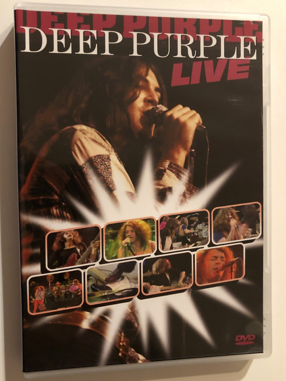 Deep Purple Live / A blistering gathering of sheer rock power / Ritchie  Blackmore on guitar, Jon Lord on keyboards, Roger Glover on bass, and Ian  Paice on drums / DVD -