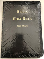 BIBLIA HOLY BIBLE Ediție bilingvă  Bilingual edition  Romanian-English  Cu fermoar  With zipper