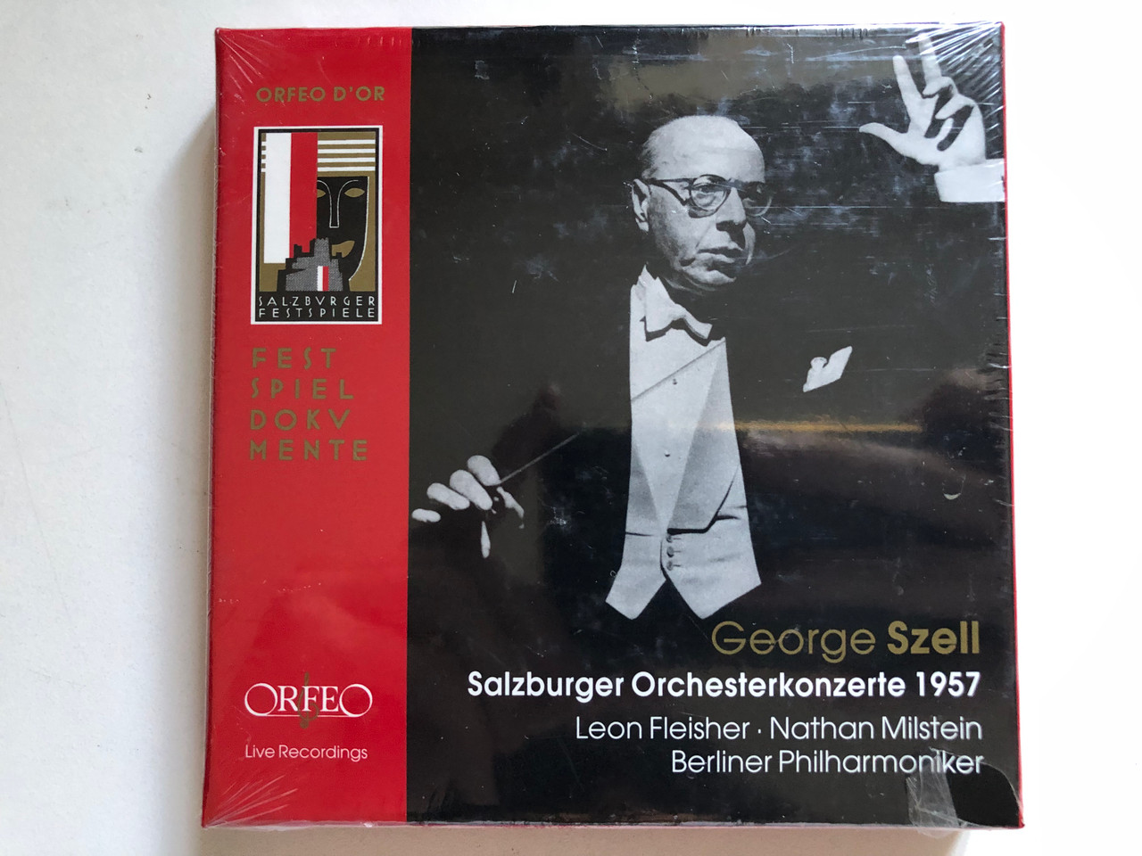 George Szell Salzburger Orchesterkonzerte 1957 Leon Fleisher Nathan