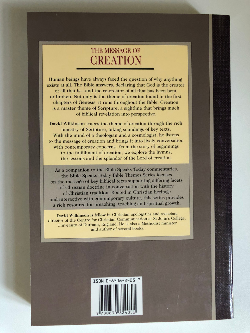 The_Message_of_Creation_Encountering_the_Lord_of_the_Universe_The_Bible_Speaks_Today_by_David_Wilkinson_BIBLE_THEMES_SERIES_EDITOR_DEREK_TIDBALL_1__53326.1691216222.1280.1280.JPG (960×1280)