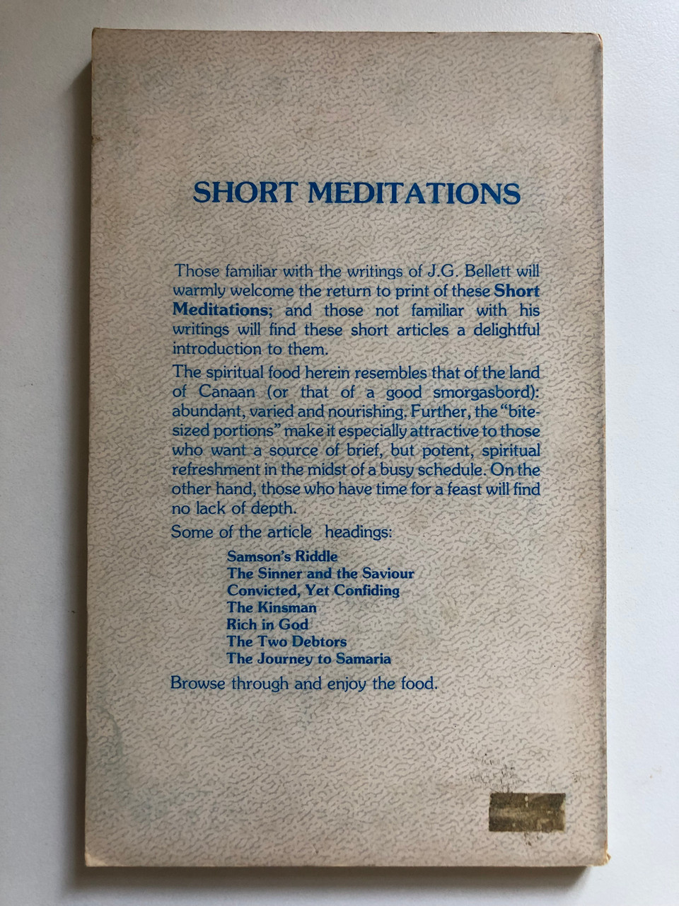 Short_Meditations_Vol.3_by_J.G._Bellett_The_Two_Debtors_-_The_Journey_to_Samaria_-_The_Kinsman_and_others_Publisher_Believers_Bookshelf_4__82758.1691298711.1280.1280.JPG (960×1280)