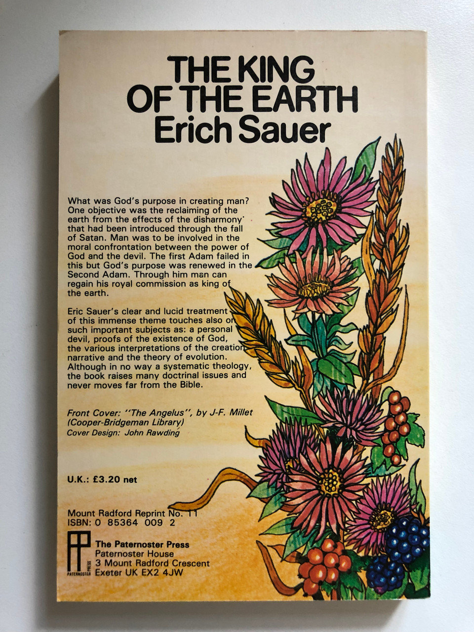 The_King_of_the_Earth_by_Erich_Sauer_Clear_and_lucid_treatment_of_this_immense_theme_Publisher_The_Paternoster_Press_2__81499.1691318694.1280.1280.JPG (960×1280)