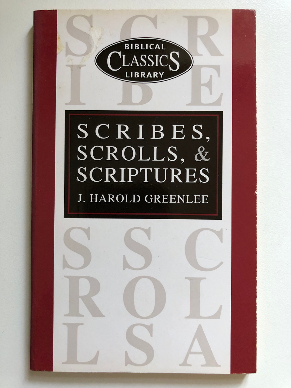 Scribes_Scrolls_and_Scripture_Biblical_Classics_Library_by_J.HAROLD_GREENLEE_BIBLICAL_CLASSICS_LIBRARY_Publisher_PATERNOSTER_PRESS_3__71580.1691323939.1280.1280.JPG (960×1280)