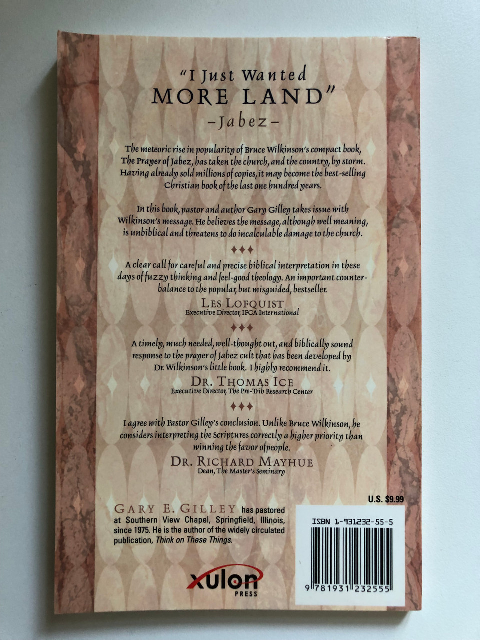 I_Just_Wanted_More_Land_by_Gary_Gilley_A_careful_analysis_of_Bruce_Wilkinsons_best-selling_book_The_Prayer_of_Jabez_Precise_biblical_interpretation_Publisher_Xul_1__06249.1691330780.1280.1280.JPG (960×1280)