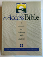 The Access Bible / New Revised Standard Version with Apocrypha / A resource for beginning Bible students / Oxford University Press 1999 / Paperback (0195282175)