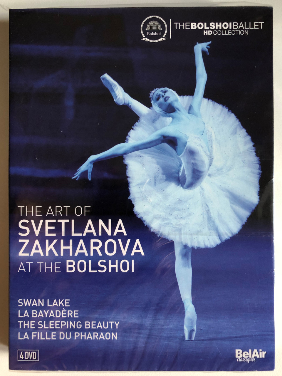 Art of Svetlana Zakharova at the Bolshoi 4 DVD Set / Orchestra of the State  Academic Bolshoi