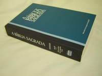Blue Portuguese Bible Almeida Revised / Brazilian Portuguese: A Biblia Sagrada / Capa Azul