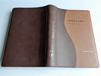 Fijian New Version Bible / Brown Cover, Golden Edges, Thumb Index / Na i Vola Tabu / Ena i Vakavakadewa Vou