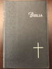 Biblia - Maandiko Matakatifu / The Holy Bible in Kiswahili, Union Version / Black Embossed Cover with Golden Cross, Red Edges, 1 Ribbon, Color Maps / 2010 Edition ( 9789966481795)