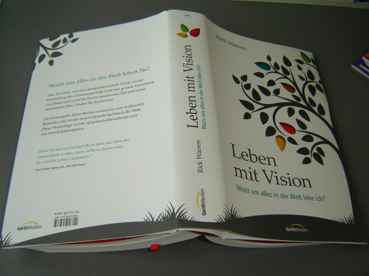 Leben Mit Vision Wozu Um Alles In Der Welt Lebe Ich The Purpose Driven Life Original Title German Edition Printed In Germany - 